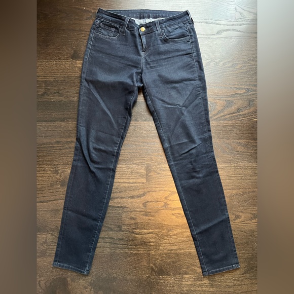 Jean Slim The Children's Place Bleu Foncé Orné - Taille 6X/7 - Bon état